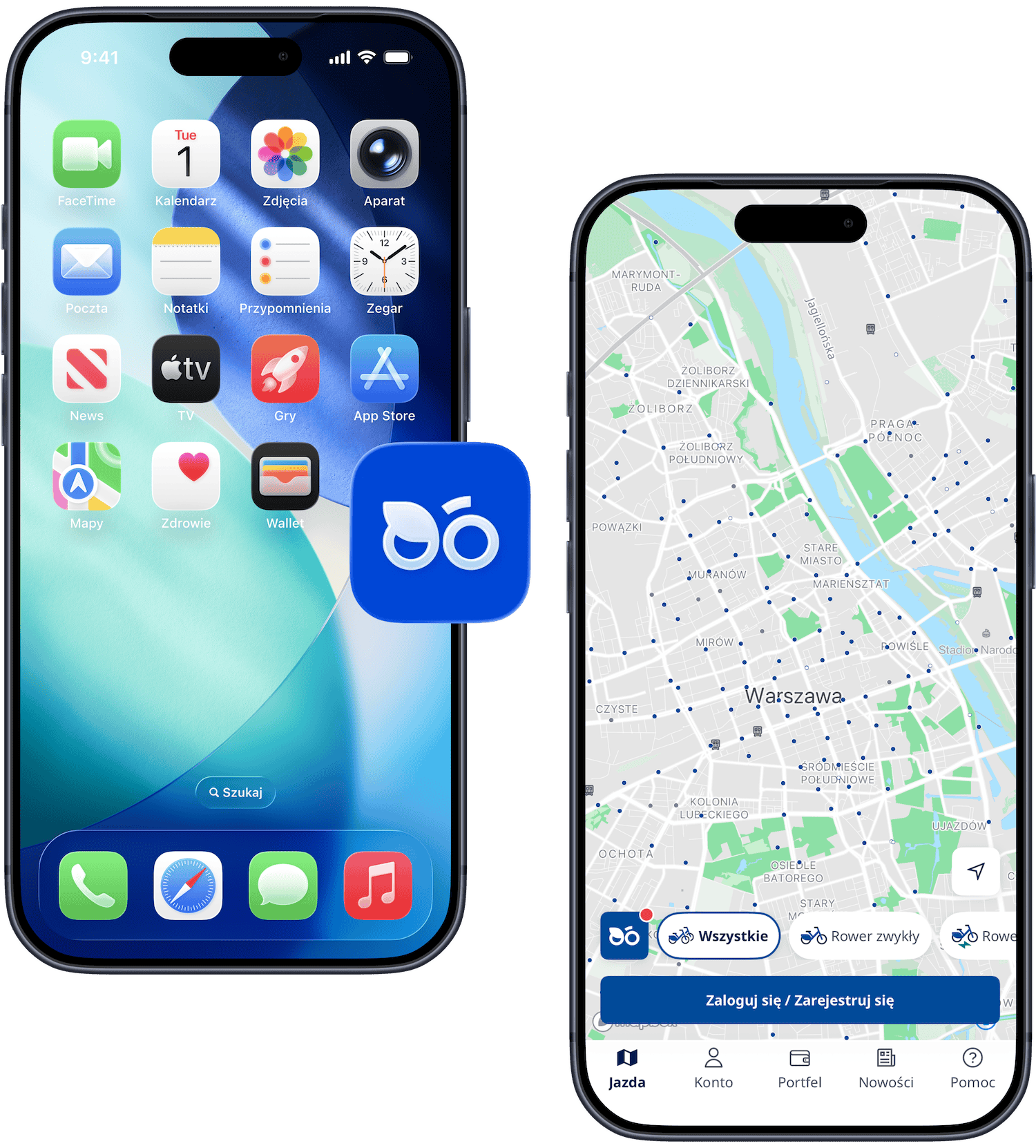 Aplikacja mobilna Nextbike